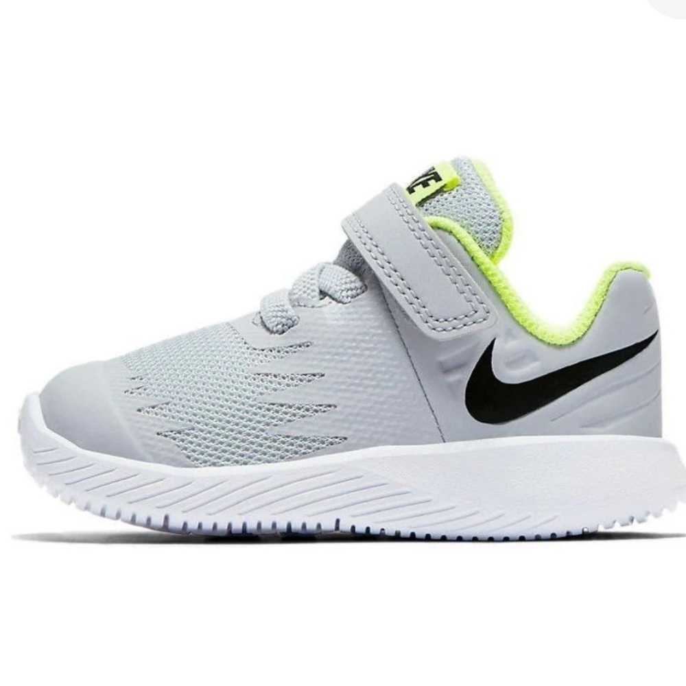 Nike Kids Gray and Black Sneakers